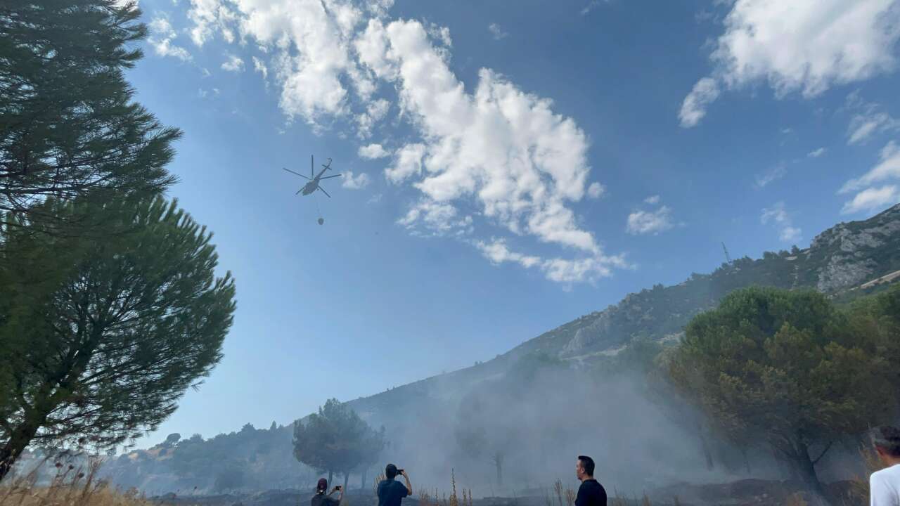 Menteşe’de Otluk Alanda Çıkan Yangın Ormana Sıçradı 4